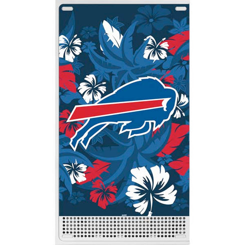 NFL Buffalo Bills Tropical Print Xbox Series S Console Skin
